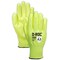 Magid Coated Gloves, Polyurethane, 4 Abrasion Level, Hi-Viz Yellow, 1 PR GPD525HV-7 - alternate 1